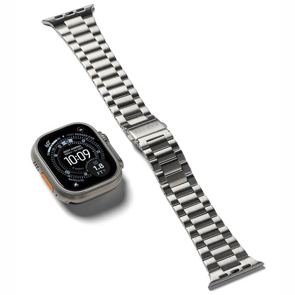 Ringke Metal One Air Armband für Apple Watch 49mm / 46mm / 45mm / 44mm Serie, Silber