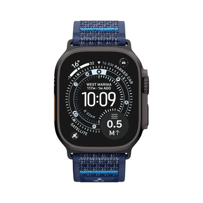 Spigen Athlex Air 2 Armband für Apple Watch 49mm / 46mm / 45mm / 44mm Serie, Marineblau AMP10608