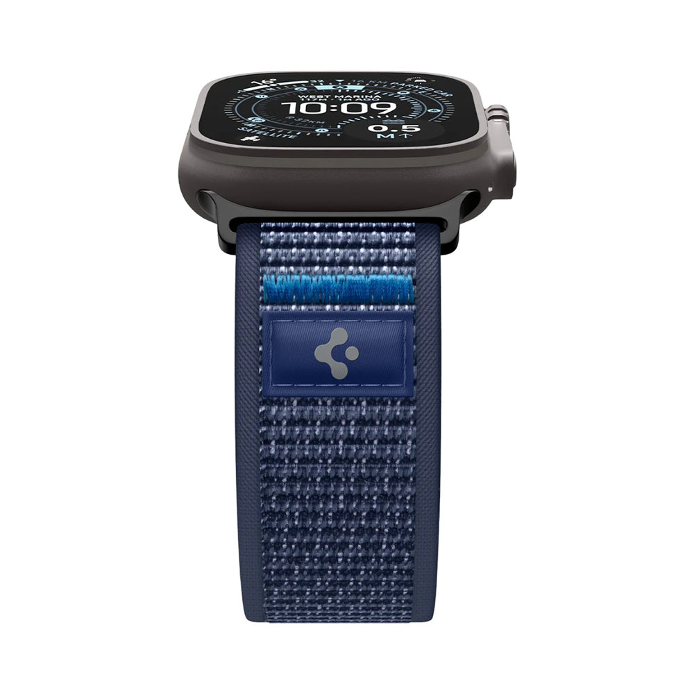 Spigen Athlex Air 2 Armband für Apple Watch 49mm / 46mm / 45mm / 44mm Serie, Marineblau AMP10608