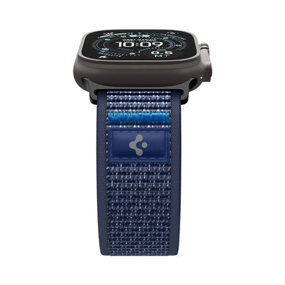 Spigen Athlex Air 2 Armband für Apple Watch 49mm / 46mm / 45mm / 44mm Serie, Marineblau AMP10608