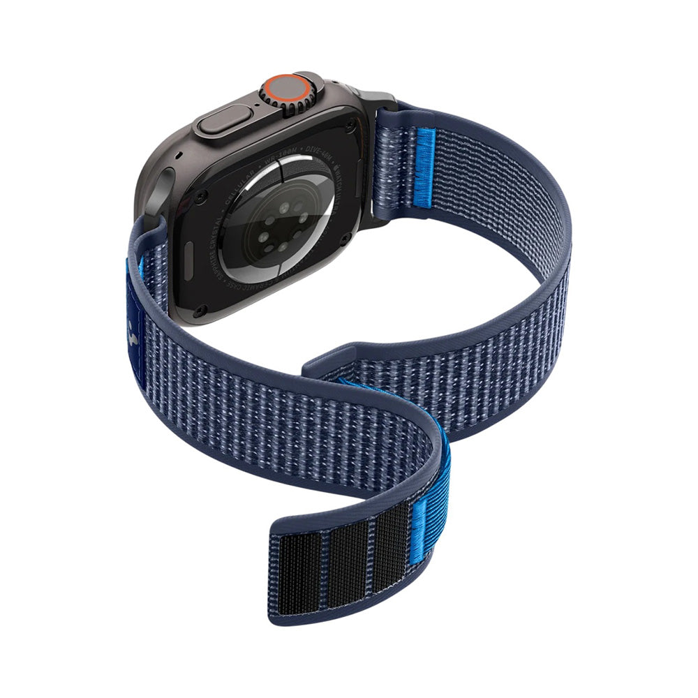 Spigen Athlex Air 2 Armband für Apple Watch 49mm / 46mm / 45mm / 44mm Serie, Marineblau AMP10608