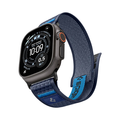Spigen Athlex Air 2 Armband für Apple Watch 49mm / 46mm / 45mm / 44mm Serie, Marineblau AMP10608