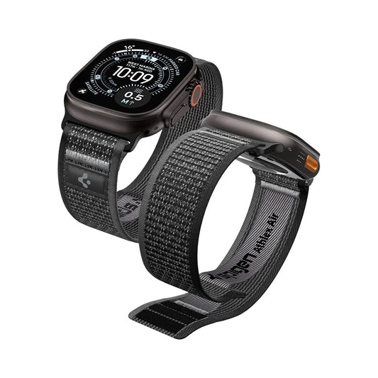 Spigen Athlex Air 2 Armband für Apple Watch 49mm / 46mm / 45mm / 44mm Serien, Grau AMP11113