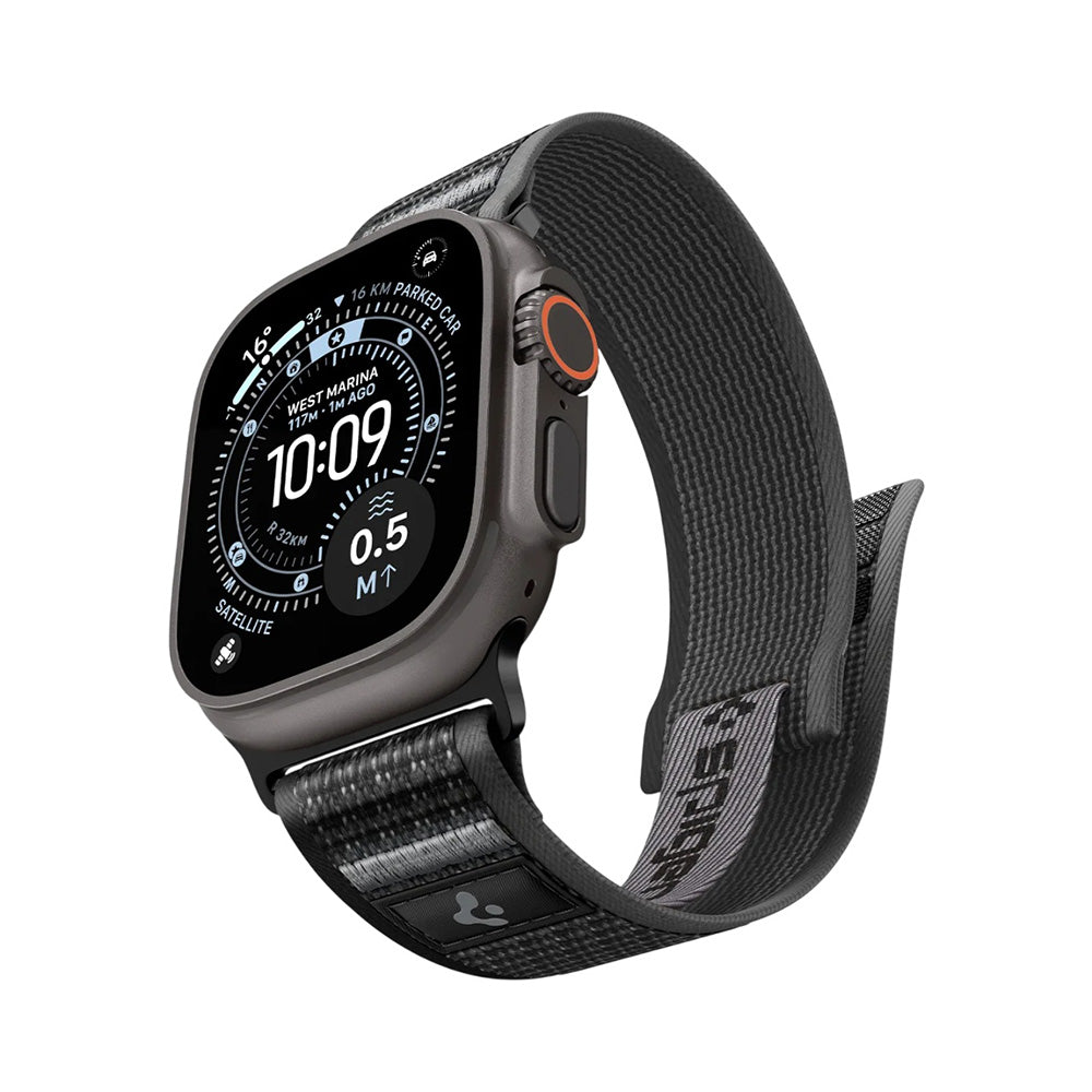 Spigen Athlex Air 2 Armband für Apple Watch 49mm / 46mm / 45mm / 44mm Serien, Grau AMP11113