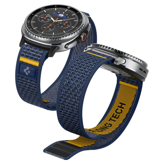 Spigen Athlex Air Armband für Samsung Galaxy Watch9 / Watch8 / Watch8 Classic Serie, Marineblau AMP10114