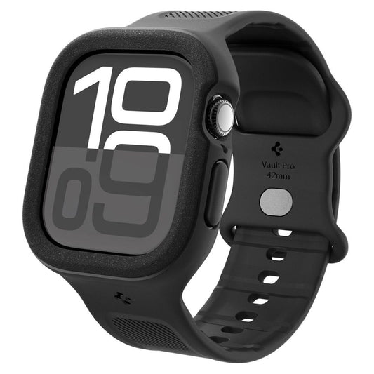 Spigen Caseology Vault Armband für Apple Watch Series 10 / 11 46mm, Mattschwarz