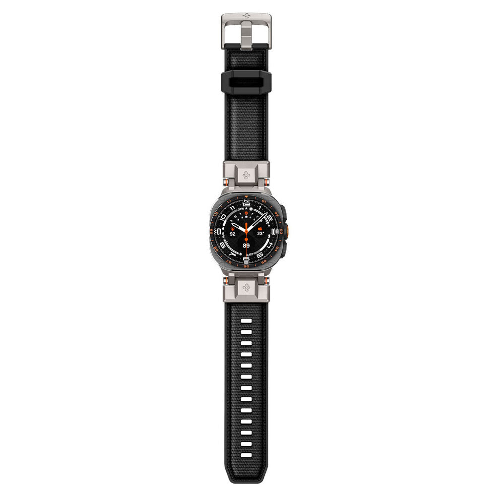 Spigen DuraPro Armor Armband für Samsung Galaxy Watch Ultra Series, Schwarz AMP11615