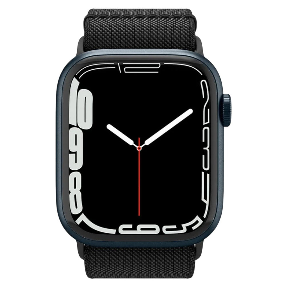 Spigen Lite Fit Armband für Apple Watch 42mm / 41mm / 40mm Series, Schwarz AMP02290