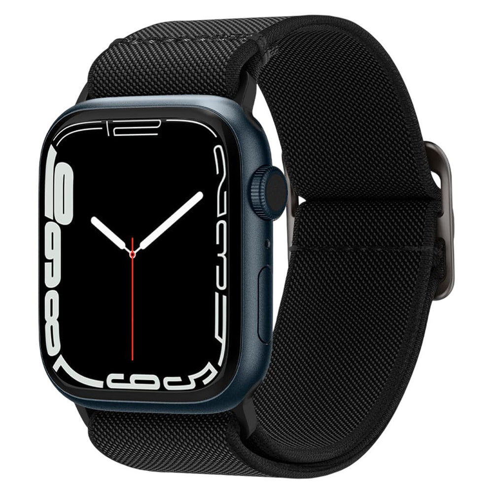 Spigen Lite Fit Armband für Apple Watch 42mm / 41mm / 40mm Series, Schwarz AMP02290