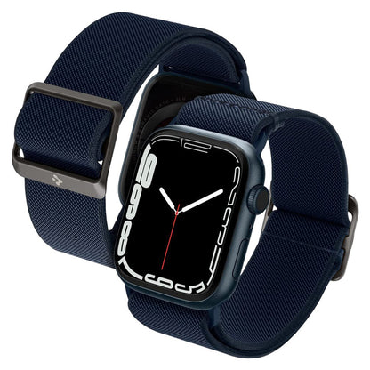 Spigen Lite Fit Armband für Apple Watch 49 mm / 46 mm / 45 mm / 44 mm Series, Marineblau AMP02287