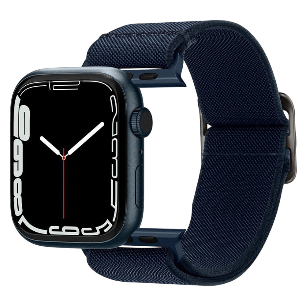Spigen Lite Fit Armband für Apple Watch 49 mm / 46 mm / 45 mm / 44 mm Series, Marineblau AMP02287