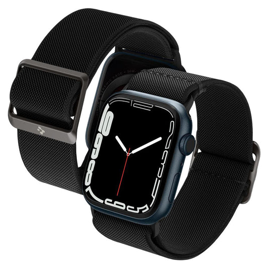 Spigen Lite Fit Armband für Apple Watch 49mm / 46mm / 45mm / 44mm Serien, Schwarz AMP02286