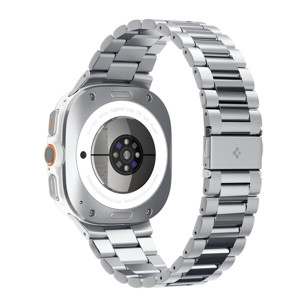 Spigen Modern Fit Armband für Samsung Galaxy Watch Ultra Series, Silber AMP08823
