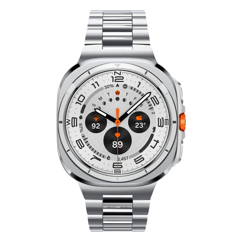 Spigen Modern Fit Armband für Samsung Galaxy Watch Ultra Series, Silber AMP08823
