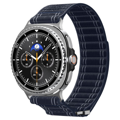 Spigen WBF0 Armband für Samsung Galaxy Watch8 / Watch8 Classic Series, Marineblau