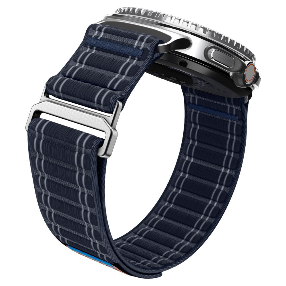 Spigen WBF0 Armband für Samsung Galaxy Watch8 / Watch8 Classic Series, Marineblau