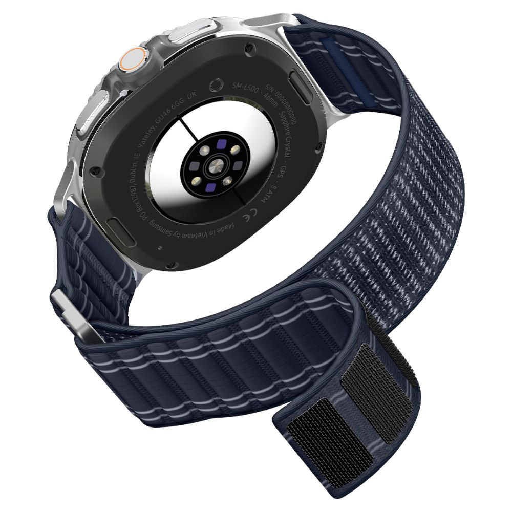 Spigen WBF0 Armband für Samsung Galaxy Watch8 / Watch8 Classic Series, Marineblau