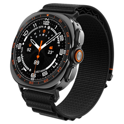 Spigen WBF1 Armband für Samsung Galaxy Watch Ultra Series, Schwarz AMP11613