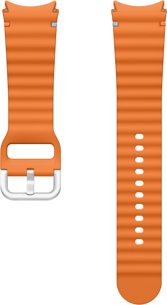 Sportarmband für Samsung Galaxy Watch7 / Watch FE / Watch6 / Watch5 / Watch4-Serie, M/L, Orange ET-SNL31LOEGEU