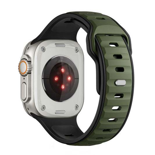 Tech-Protect Iconband Line Armband für Apple Watch 49mm / 46mm / 45mm / 44mm Serie, Grün