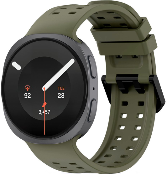 Tech-Protect Silicone Air Armband für Samsung Galaxy Watch9 / Watch8 / Watch8 Classic Series, Grün