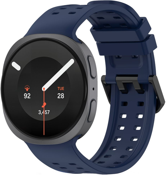 Tech-Protect Silicone Air Armband für Samsung Galaxy Watch9 / Watch8 / Watch8 Classic Series, Marineblau