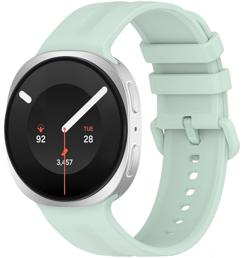 Tech-Protect Silicone Evo Armband für Samsung Galaxy Watch9 / Watch8 / Watch8 Classic Series, Minzgrün