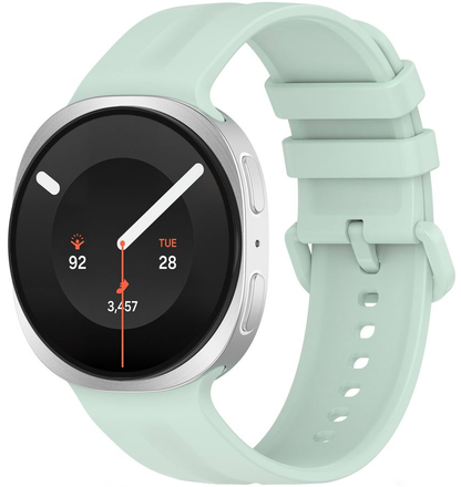 Tech-Protect Silicone Evo Armband für Samsung Galaxy Watch9 / Watch8 / Watch8 Classic Series, Minzgrün