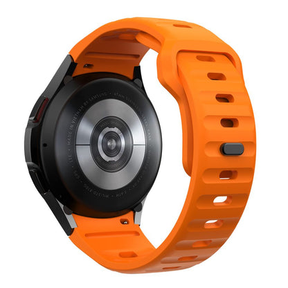 Tech-Protect Silikonband für Samsung Galaxy Watch7 / Watch FE / Watch6 / Watch5 / Watch4-Serie, Orange