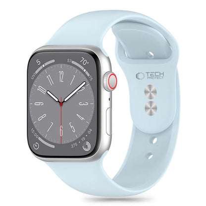 Tech-Protect Silikonarmband für Apple Watch 41 mm / 40 mm / 38 mm Serie, Blau