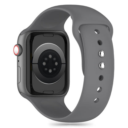 Tech-Protect Silikonarmband für Apple Watch 41 mm / 40 mm / 38 mm Serie, Grau