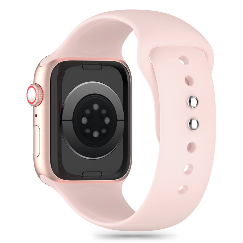 Tech-Protect Silikonarmband für Apple Watch 41 mm / 40 mm / 38 mm Serie, Pink