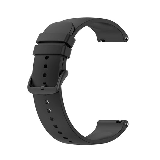 Techsuit W001 Armband für Samsung Galaxy Watch / Huawei Watch Series, Schwarz