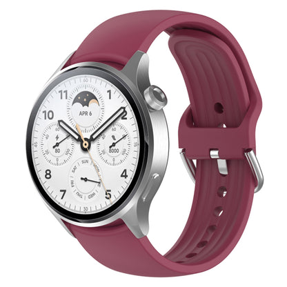 Techsuit W003 Strap for Huawei Watch / Xiaomi Watch Series, 22mm, Dark Pink