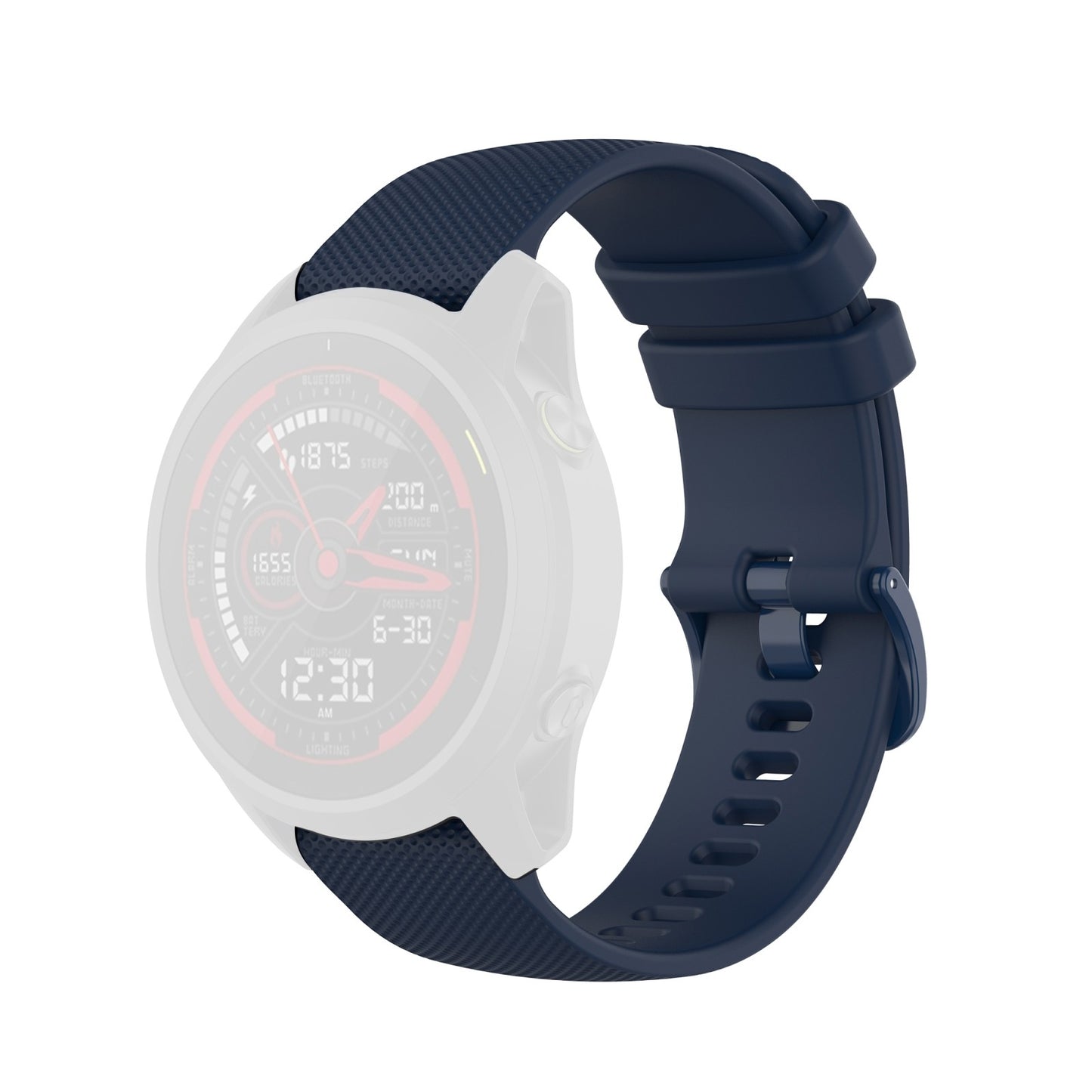 Techsuit W006 Armband für Samsung Galaxy Watch / Huawei Watch Series, 22mm, Blau