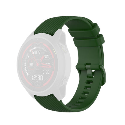 Techsuit W006 Armband für Samsung Galaxy Watch / Huawei Watch Series, 22mm, Grün.