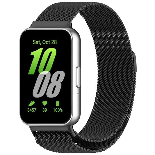 Techsuit W009 Armband für Samsung Galaxy Fit3 R39M, Schwarz