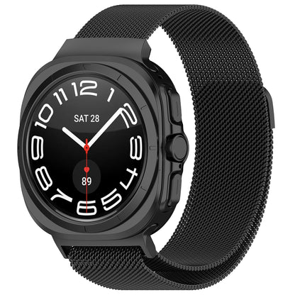 Techsuit W009 Armband für Samsung Galaxy Watch Ultra, Schwarz