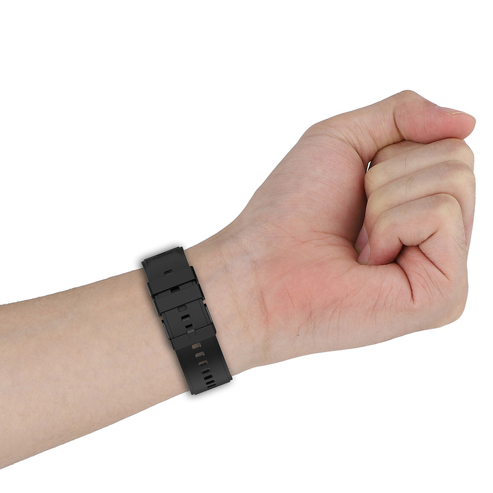 Techsuit W026 Armband für Samsung Galaxy Watch / Huawei Watch Series, 20mm, Grau