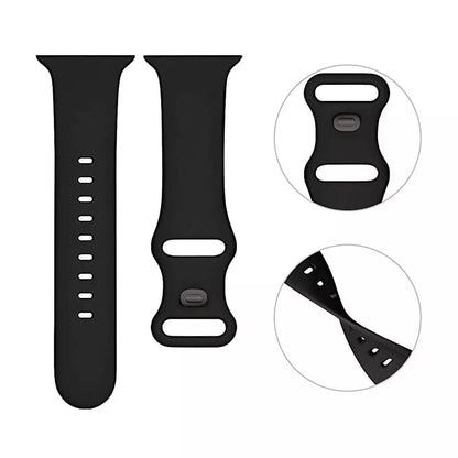 Techsuit W031 Armband für Apple Watch 49mm / 46mm / 45mm / 44mm / 42mm Serie, Hellrosa