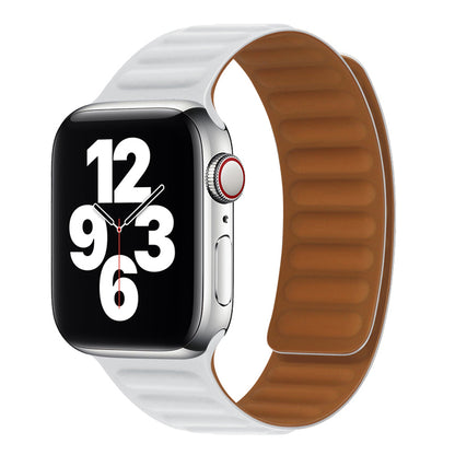Techsuit W035 Armband für Apple Watch 42mm / 41mm / 40mm / 38mm Serie, Weiß