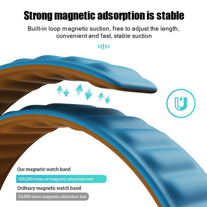 Techsuit W035 Armband für Apple Watch 49mm / 46mm / 45mm / 44mm / 42mm Serie, Weiß