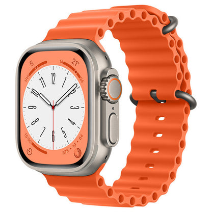 Techsuit Armband W038 für Apple Watch 49mm / 46mm / 45mm / 44mm / 42mm Serien, Orange