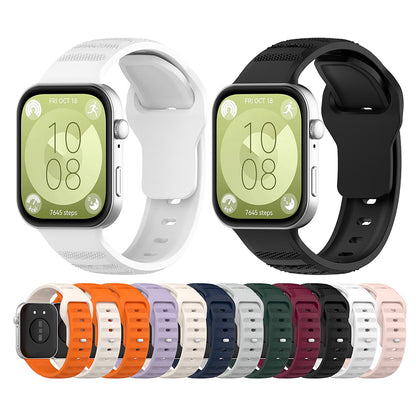 Techsuit W050 Armband für Huawei Watch Fit 4 Pro / Watch Fit 4 / Watch Fit 3, Lila