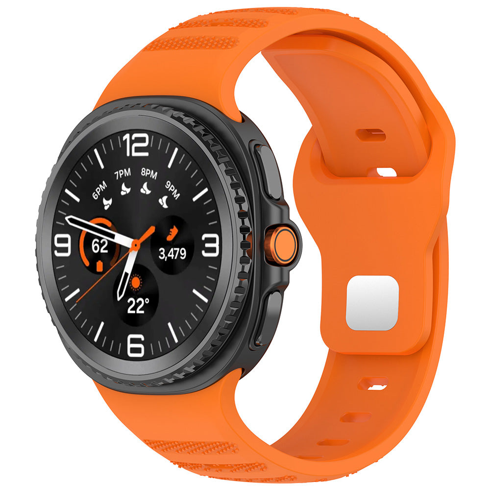 Techsuit W050 Armband für Samsung Galaxy Watch 8 Classic / Watch8 44mm / Watch 8 40mm, Orange