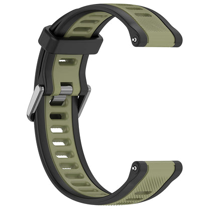 Techsuit W053 Armband für Huawei Watch / Garmin Watch Series, 18mm, Khaki
