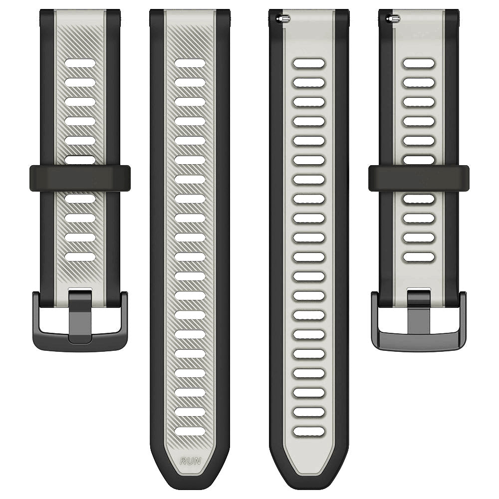 Techsuit W053 Armband für Samsung Galaxy Watch / Huawei Watch Series, 20mm, Grau