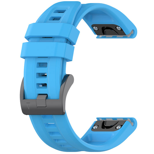 Techsuit W060 Armband für Garmin Instinct / Approach / Fenix Watch Series, 20mm, Blau
