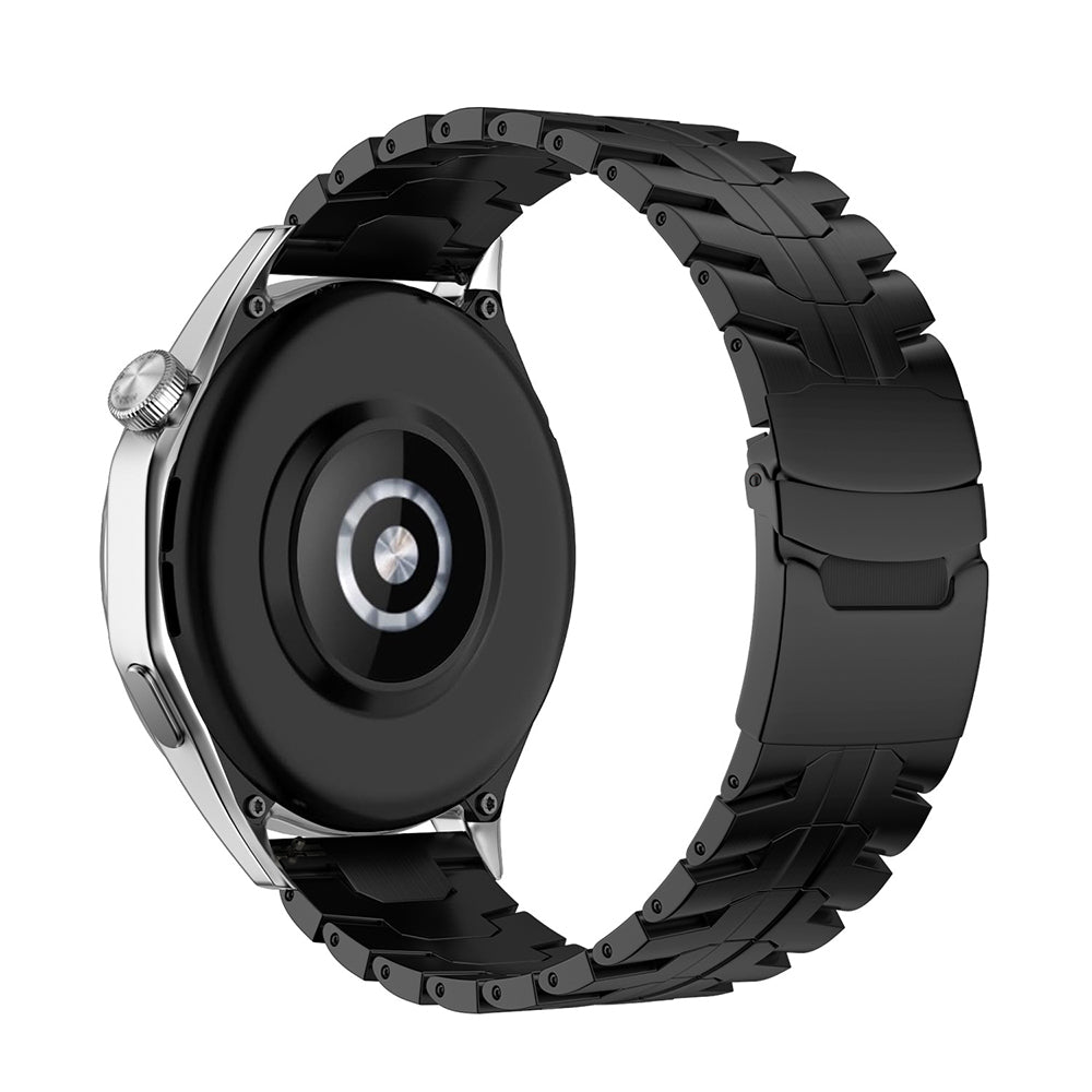 Techsuit W063 Armband für Huawei Watch / Xiaomi Watch Series, Schwarz