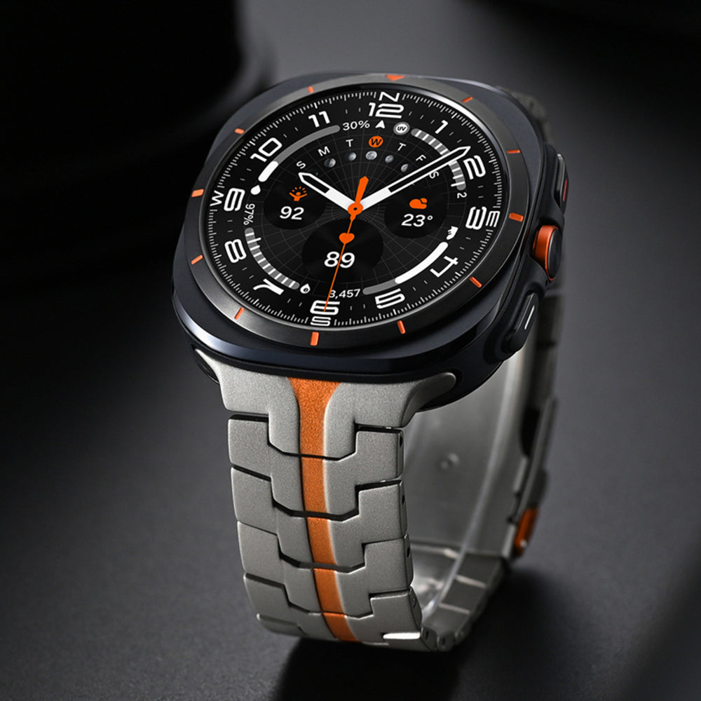 Techsuit W063 Armband für Samsung Galaxy Watch Ultra, Orange